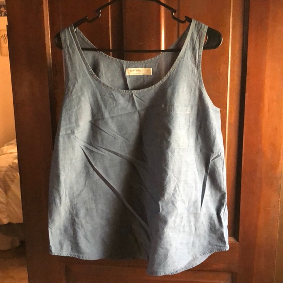 Faded Glory Tops - Faded Glory Denim colored tank